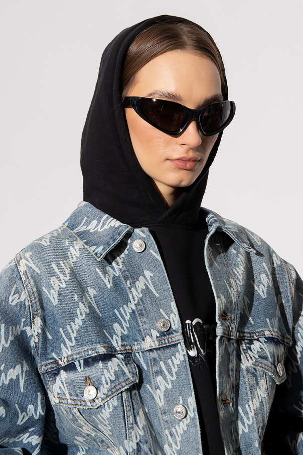 Black ‘Xpander Rectangle’ sunglasses Balenciaga Vitkac GB